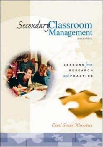 Tapa de Secondary Classroom Management
