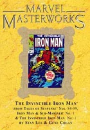 Tapa de Marvel Masterworks Iron Man Variant Vol. 77 Variant Edition