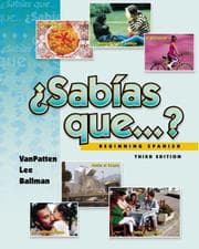 Tapa de Sabias que. . .  ?, Beginning Spanish (Student Edition + Listening Comprehension Audio CD)