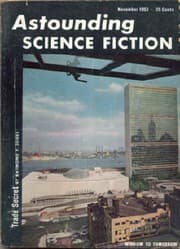 Tapa de Astounding Science Fiction, Vol. 52, No. 3