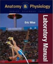Tapa de Laboratory Manual by Wise to accompany A&P, 6/e by Seeley et al