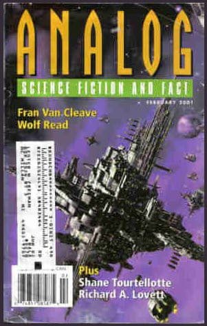 Tapa de Analog Science Fiction and Fact, February 2001