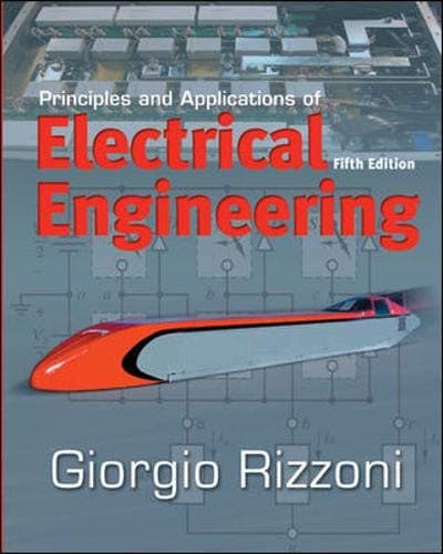 Tapa de Principles and Applications of Electrical Engineering