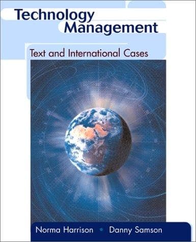 Tapa de Technology management