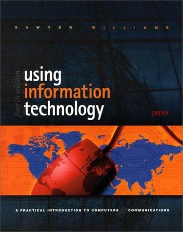 Tapa de Using information technology