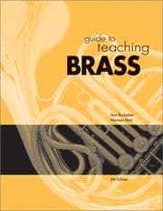 Tapa de Guide to teaching brass