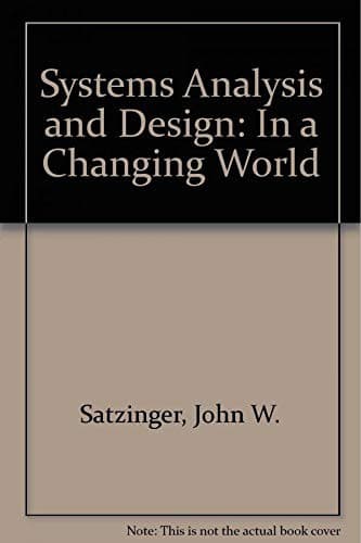 Tapa de Systems Analysis and Design