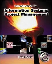 Tapa de Introduction to Information Systems Project Management with CD-Rom Mandatory Package