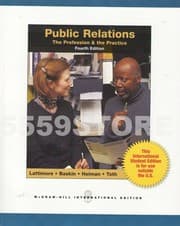 Tapa de Public Relations