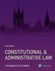 Tapa de Constitutional and Administrative Law With Updating Supplement