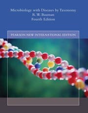 Tapa de Microbiology with Diseases by Taxonomy, Plus MasteringMicrobiology without eText