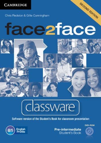 Tapa de face2face Pre-intermediate Classware DVD-ROM