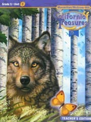 Tapa de California Treasures - Grade 5