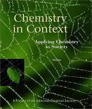 Tapa de Chemistry in Context with Student Online Learning Center Password Card