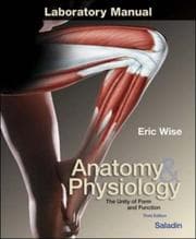Tapa de Anatomy and Physiology Laboratory Manual t/a Saladin