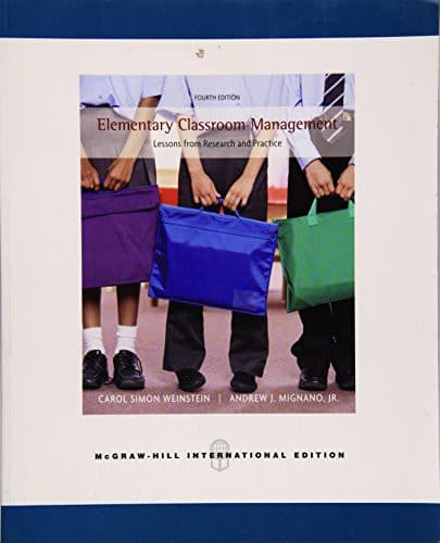 Tapa de Elementary Classroom Management