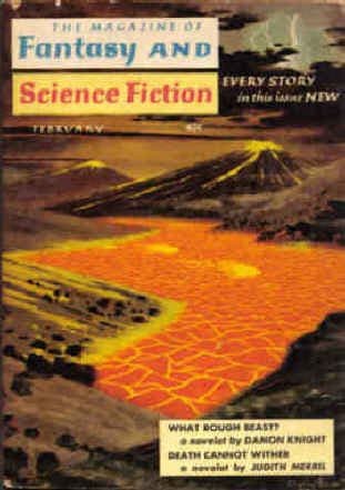 Tapa de The Magazine of Fantasy and Science Fiction, February 1959