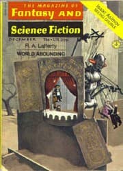Tapa de The Magazine of Fantasy and Science Fiction, December 1971