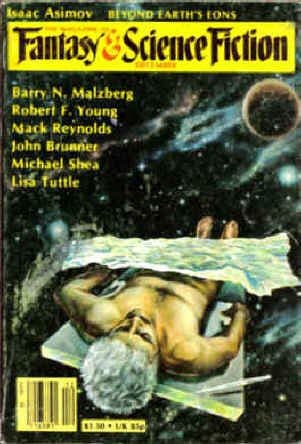 Tapa de The Magazine of Fantasy & Science Fiction, December 1980