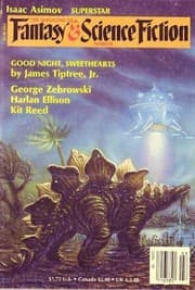 Tapa de The Magazine of Fantasy & Science Fiction, March 1986