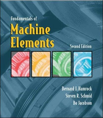 Tapa de Fundamentals of Machine Elements
