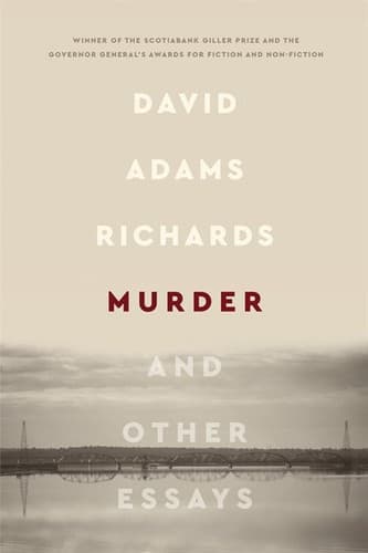 Tapa de Murder and Other Essays