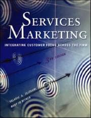 Tapa de Services marketing