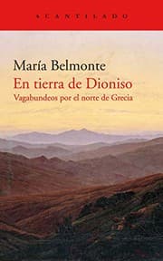Tapa de En tierra de Dioniso