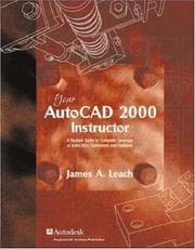 Tapa de AutoCAD 2000 Instructor with AutoCAD 2000i Addendum