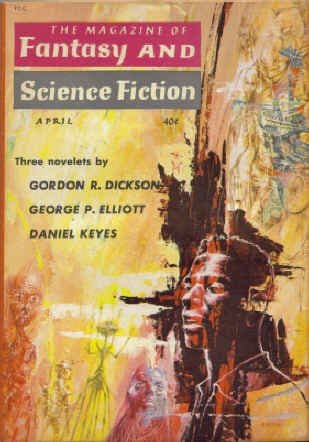 Tapa de The Magazine of Fantasy and Science Fiction, April 1960