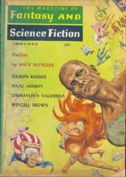 Tapa de The Magazine of Fantasy and Science Fiction, January 1964