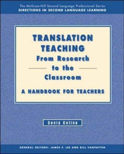 Tapa de Translation Teaching