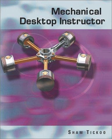 Tapa de Mechanical Desktop Instructor