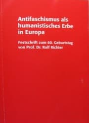 Tapa de Antifaschismus als humanistisches Erbe in Europa