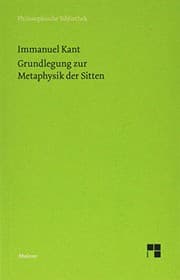 Tapa de Grundlegung zur Metaphysik der Sitten