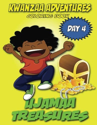 Tapa de Kwanzaa Adventures Coloring Book