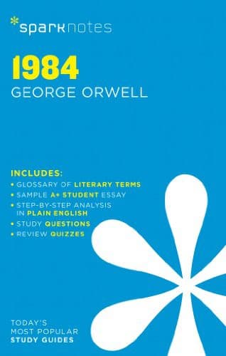 Tapa de 1984 SparkNotes Literature Guide