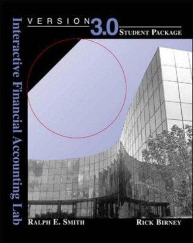 Tapa de Interactive Financial Accounting , Version 3.0 Package