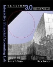 Tapa de Interactive Financial Accounting , Version 3.0 Package