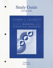 Tapa de Study Guide to accompany Money, Banking, and Financial Markets