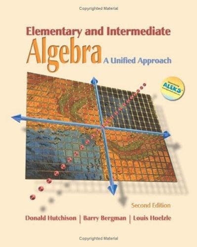 Tapa de Elementary and Intermediate Algebra