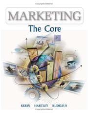 Tapa de Marketing : the core