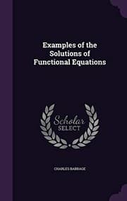 Tapa de Examples of the Solutions of Functional Equations