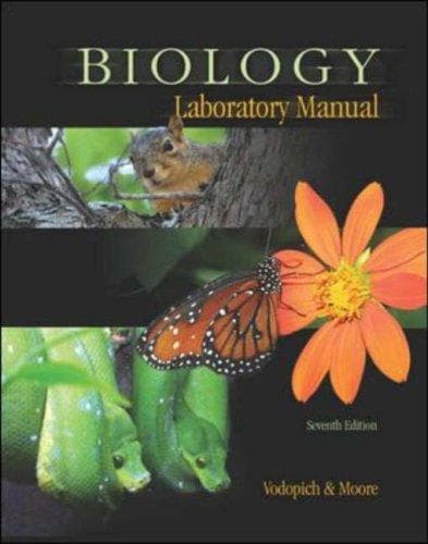Tapa de Biology Laboratory Manual