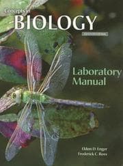 Tapa de Lab Manual to accompany Concepts In Biology