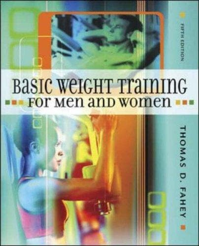 Tapa de Basic weight training for men & women