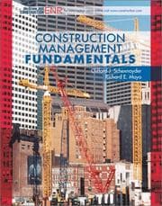 Tapa de Construction management fundamentals
