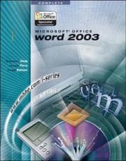 Tapa de Microsoft Office Word 2003, complete