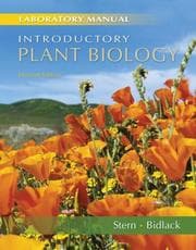 Tapa de Laboratory Manual to accompany Stern's Introductory Plant Biology