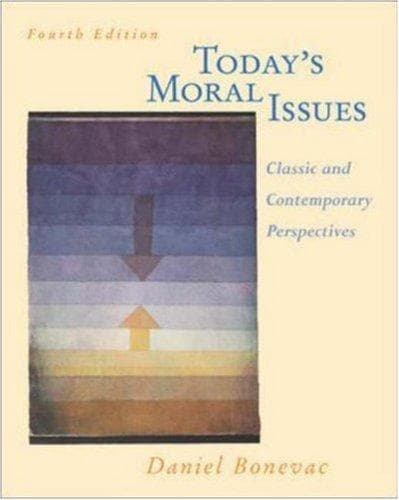 Tapa de Today's Moral Issues